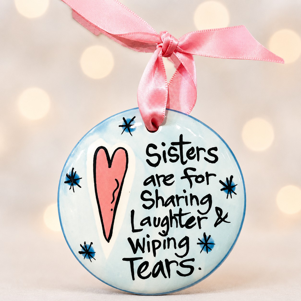 Sister Flat Ornament